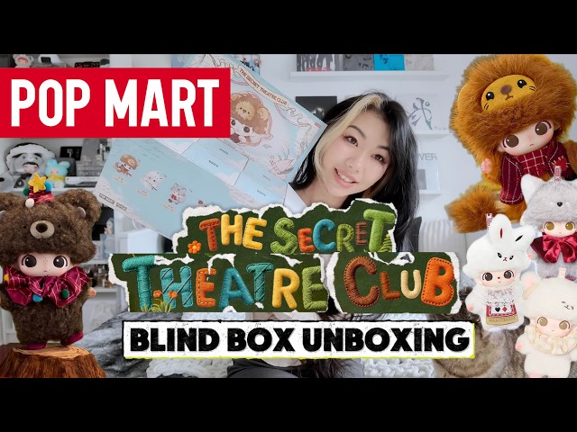 DIMOO World: The Secret Theatre Club Blind Box Unboxing 🎭 | Pop Mart