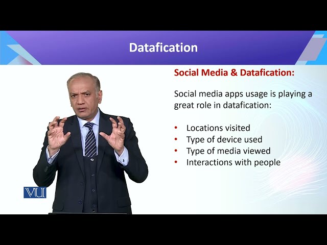 What is Data Science: Datafication | Introduction to Data Science | CS442_Topic005