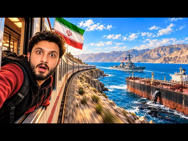 24 hours on an Iranian Train to Strait of Hormuz 🇮🇷