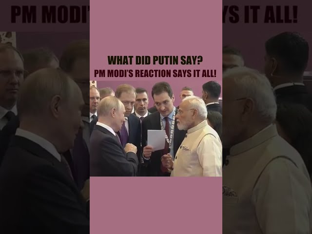 PM Modi & Putin: A Friendship That Speaks Volumes | #ModiPutin #BJP