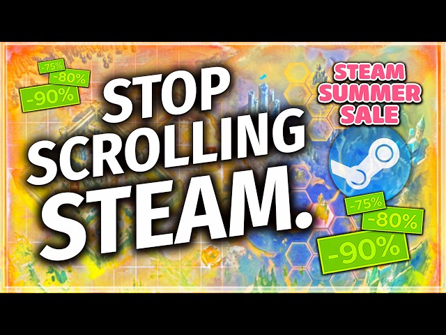 Stop Scrolling Steam. Buy THESE Strategy Games Right Now.