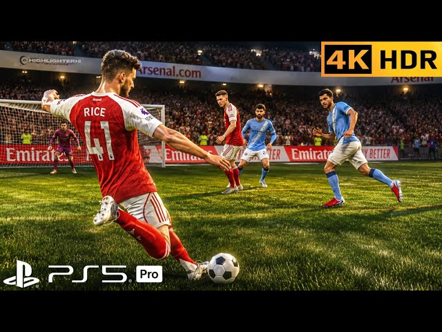 Arsenal Vs Man City Community Shield Finals FC26 (PS5 PRO) | 4K HDR |