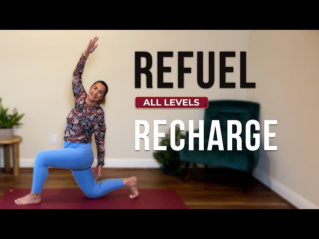 Recharge Your Body: 45-Minute Gentle Flow for Low Energy Days☀️