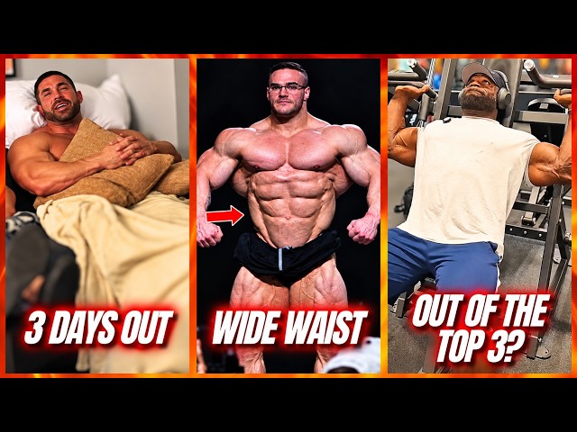 NICK WALKER LOOKS INSANE! BUT THAT WAIST IS TOO BIG! + DEREK LUNSFORD & SAMSON DAUDA 3 DAYS OUT!