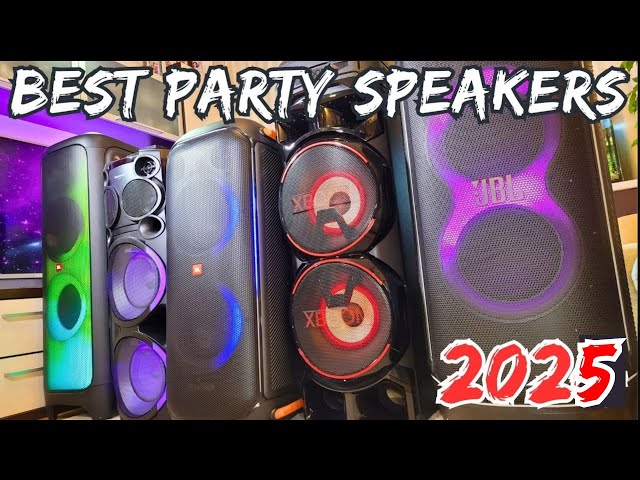 BEST Party Speakers  JBL Partybox Ultimate, 710, 1000, LG RNC9, Sony XV900, Panasonic Tmax50