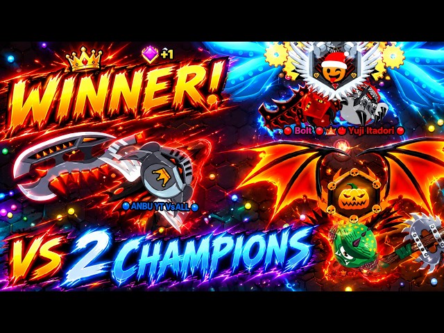 SOLO vs 2 CHAMPIONS! 🔥 Destroying Everyone in Evowars.io