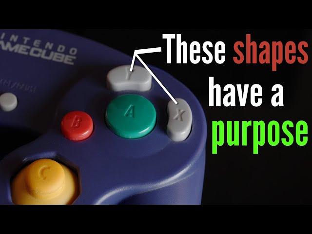 Why Are the GameCube Controller's Buttons Shaped Like That?