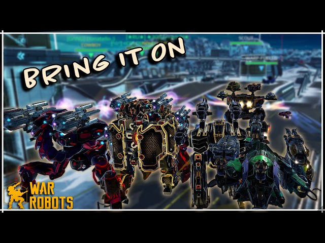 Outnumbered But Not Intimidated (Vs STF, ITA, FoRs & EF) - War Robots