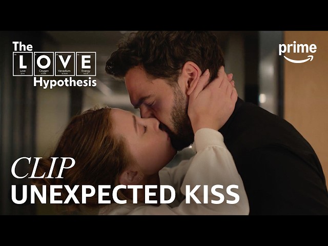 Olive Kisses Professor Adam | The Love Hypothesis | Clip | Prime Video