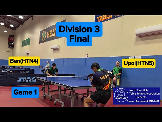 Upol vs Ben I NEHTTA Summer Tournament 2025-26 SA I Division 3 I Finals