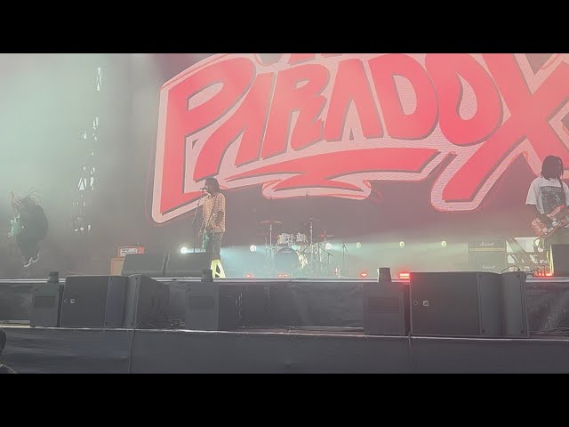 The Paradox at Vans warped tour Montreal 2026 debuting brand new song (that's not fair???) 