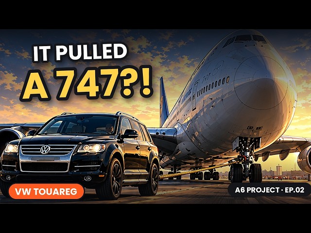 The VW Touareg Pulled a Boeing 747?! The Legend I Walked Away From | A6 Project EP.02