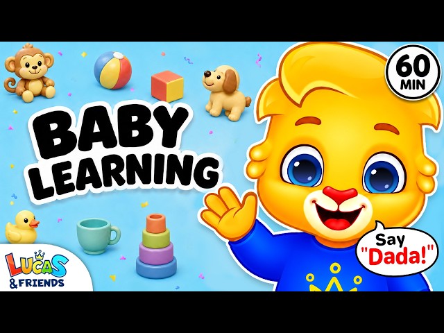 Baby Learning First Words, Learning To Talk, Kids Songs | Baby Videos and Toddler Learning Videos