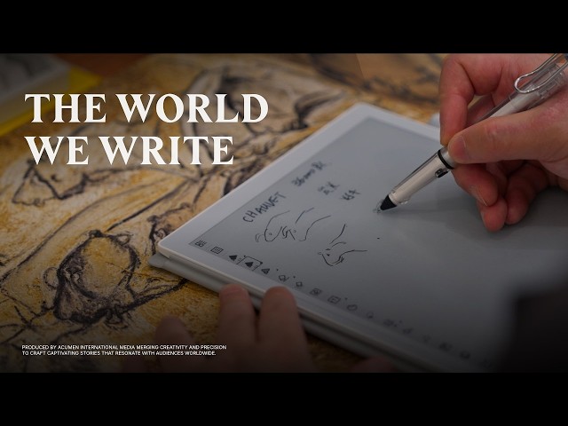 A Supernote Documentary: The World We Write