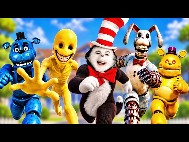 ALL OF THE HELLO NEIGHBOR MODS AT THE SAME TIME