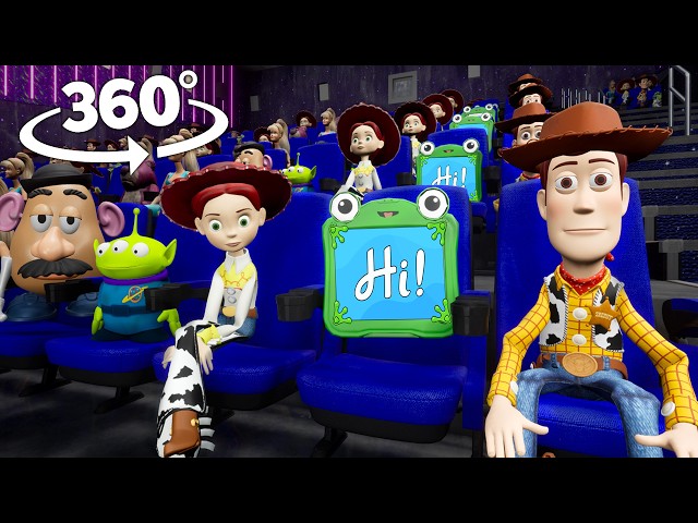 TOY STORY 5 360° - IN CINEMA HALL | VR 4K