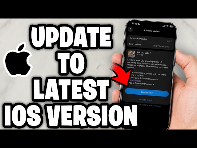 How To Update iPhone to Newest iOS