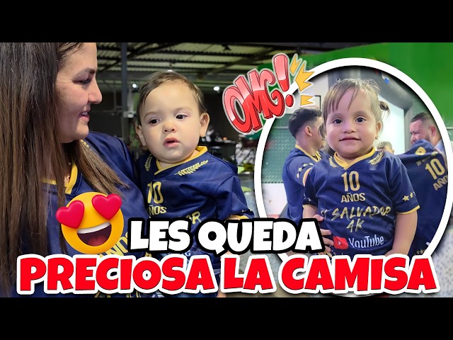 Awww 😍Que hermosos se ven Thiago y Madisson con la Camisa