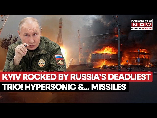 Kyiv Under Massive Russian Missile Attack: Zircon, Kinzhal & Kalibr Missiles Unleashed In Barrage