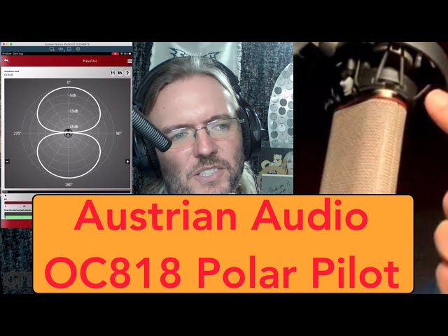 George The Tech and Andrew Peters Review of Austrian Audio OC818 Polar Pilot & OCR8 bluetooth dongle
