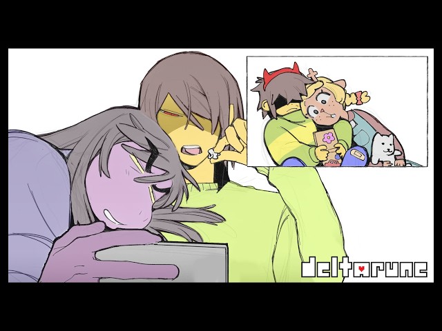 Girlfriend vs Girl-Friend | Deltarune Comic Dub [Krusie]