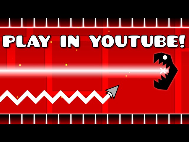 This Geometry Dash Bossfight is PLAYABLE in YouTube