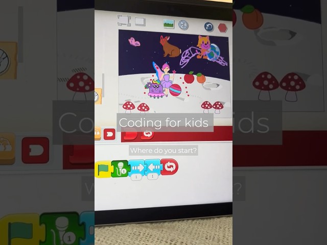 FIRST CODING GAME 💻FOR KIDS start coding with this FREE app! 💻