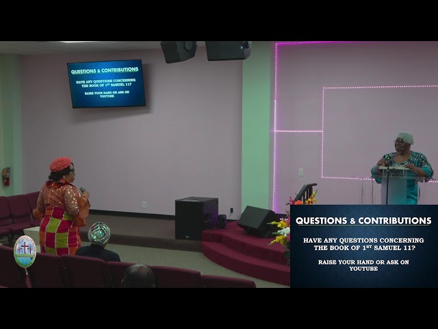 Studying 1 Samuel 11 | Sunday School | OSC Houston