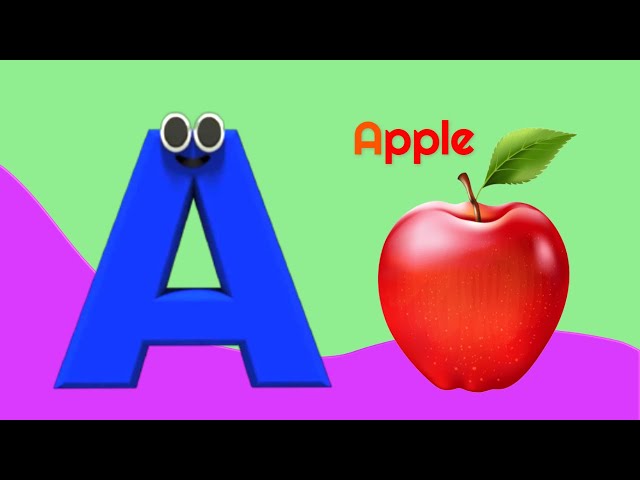 ABC Phonics Song - Toddler Learning Video Songs , A for Apple , Nursery Rhymes , Alphabet song TV
