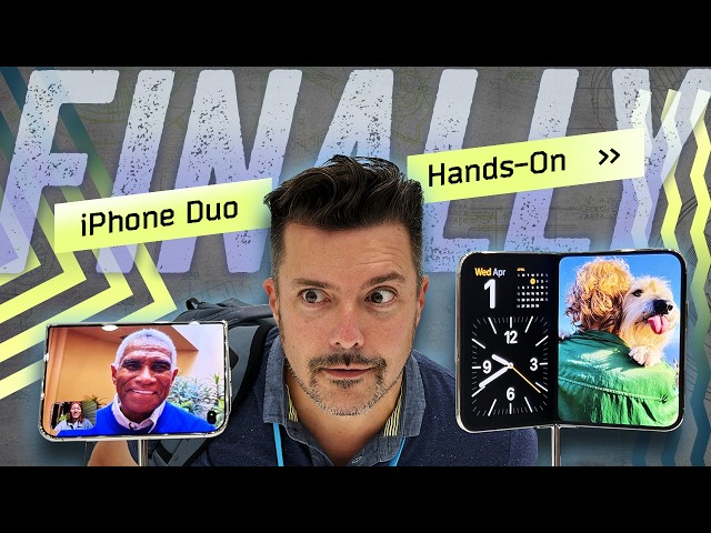iPhone Duo Hands-On: Apple Finally Joins The Fold!
