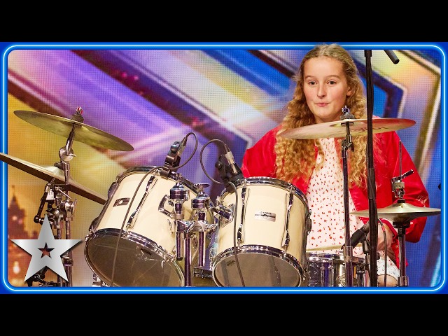 12-year-old drummer Nancy Tilley ROCKS OUT to The Killers! | Auditions | BGT 2026