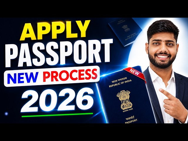 Passport Apply Online 2026 | How to apply for Passport online | Passport Kaise banaye
