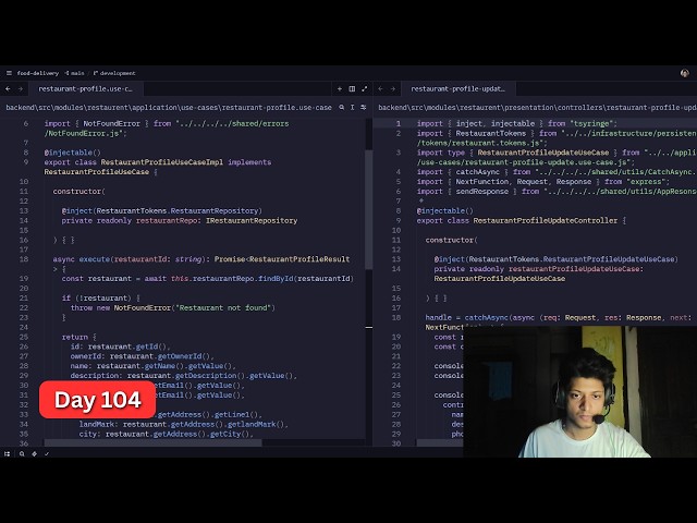 🔴 Day 104 of Learning Advance Backend And System Design (Live Coding)