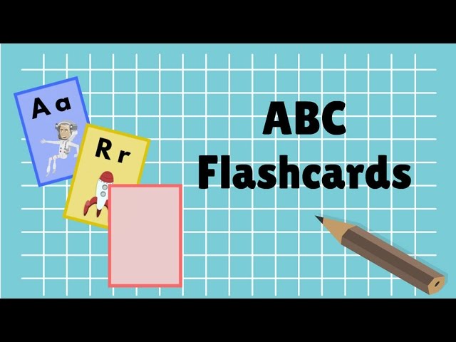 ABC flashcards | Alphabet flashcards by BabyA Nursery Channel
