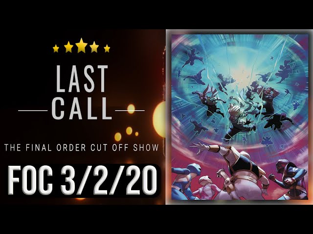 Top 10 Comic Books for Final Order Cut Off 3/2/20
