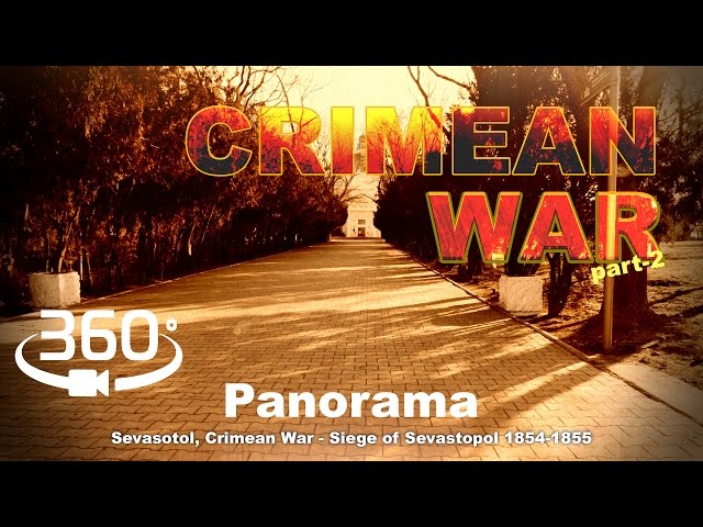 360 part-2  Panorama / Sevasotol, Crimean War - Siege of Sevastopol 1854-1855