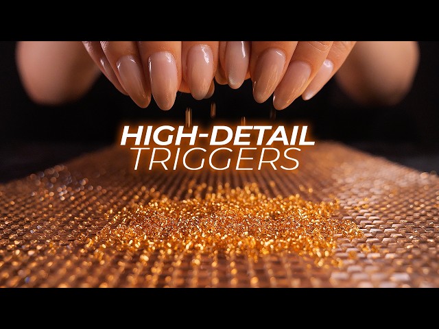 ASMR High-Detail Triggers for Deep Sleep (No Talking)