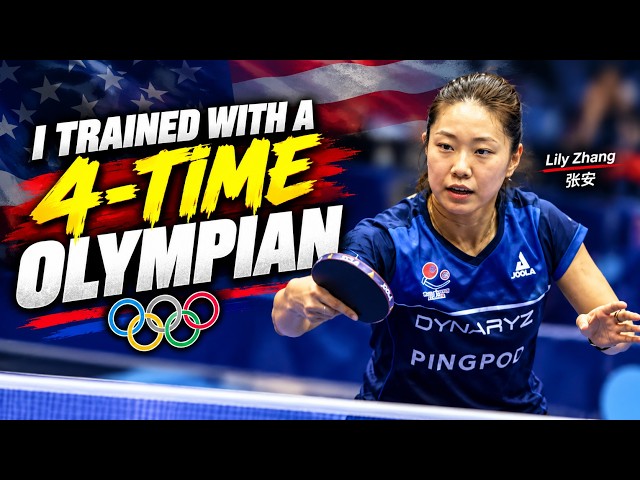 I Practiced with 4-Time US Olympian Lily Zhang
