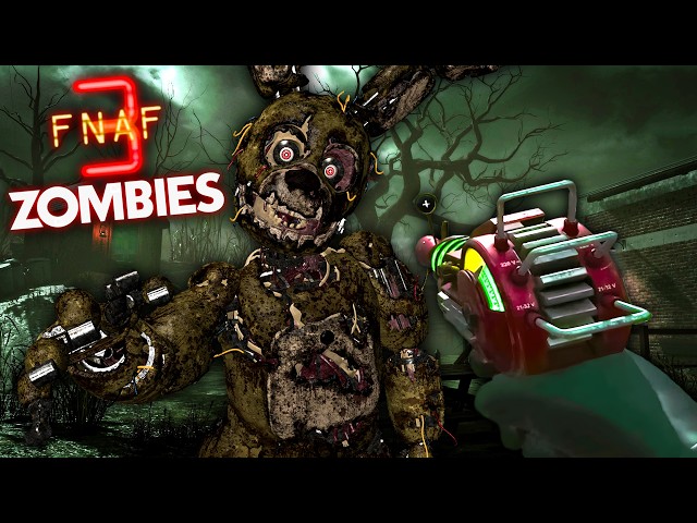 THIS FNAF 3 MAP NEEDS TO CHILL | BO3 CUSTOM ZOMBIES