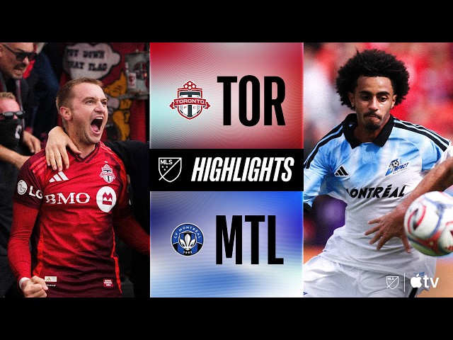 Toronto FC vs. CF Montréal | Full Match Highlights | Canadian Classique!