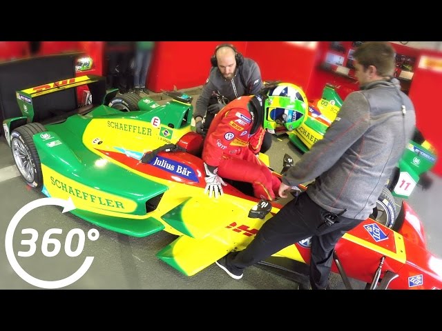 360° Video: ABT Schaeffler Audi Sport Pit Stop - Formula E