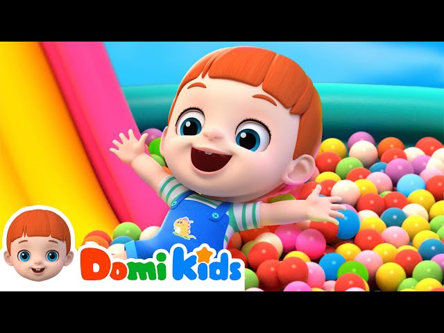 Ball Pit Party Time! | Fun Kids Songs & Nursery Rhymes | Play & Learn with Domi Kids