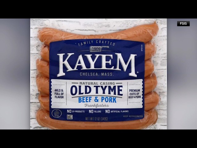 More than 1.5M pounds of hot dogs, deli meat and more recalled nationwide