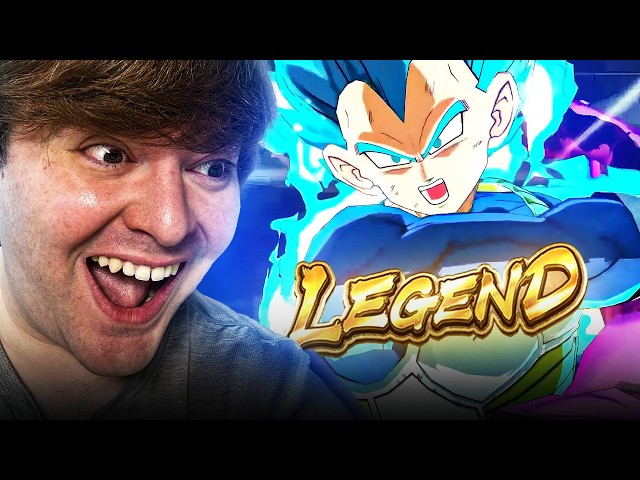 (Dragon Ball Legends) LIVE REACTION TO NEW LEGEND SSJB VEGETA REVEAL!
