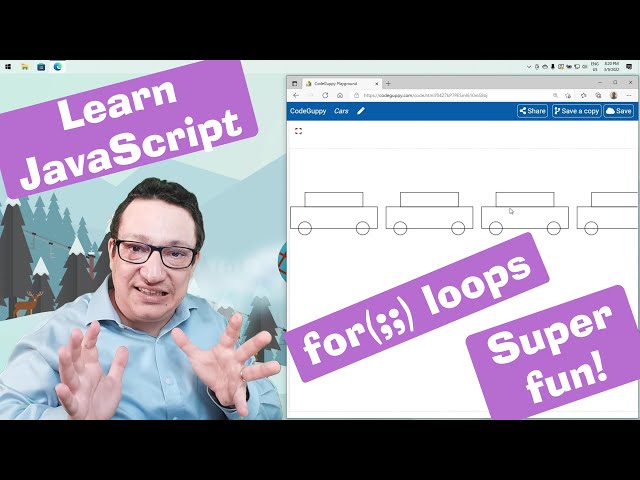 JavaScript tutorial 7/24: For loops | Coding for beginners