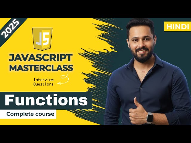 Javascript tutorial in Hindi #5 JS Functions Explained in Hindi