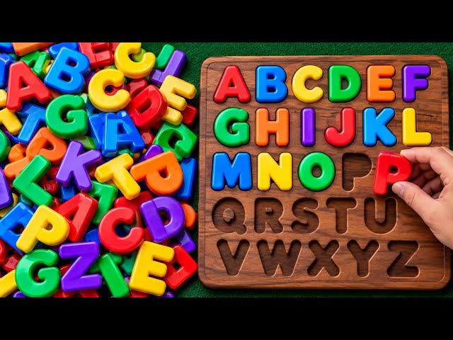 🔥 ABC Alphabet Puzzle Challenge 🧩 | Learn A to Z with Colorful Letters | PART 22