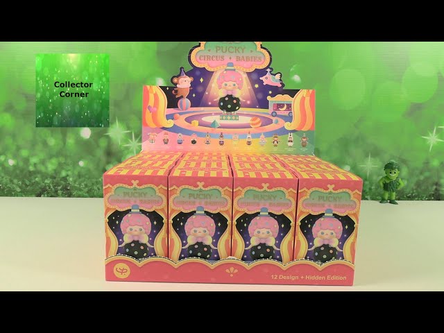 Pucky Circus Babies Blind Box PopMart Figures Unboxing Review | CollectorCorner
