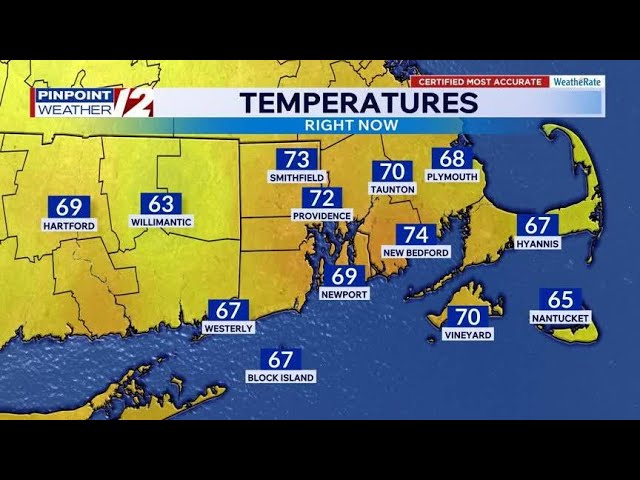 WPRI 12 Weather Now 10/1/26: Mild, Dry Today; Warmer Friday