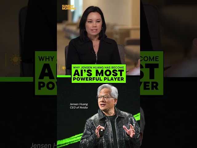 Nvidia CEO Jensen Huang is the "emperor of AI," author says #shorts